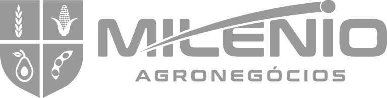 milenio logo cinza